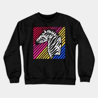 The zebra Crewneck Sweatshirt